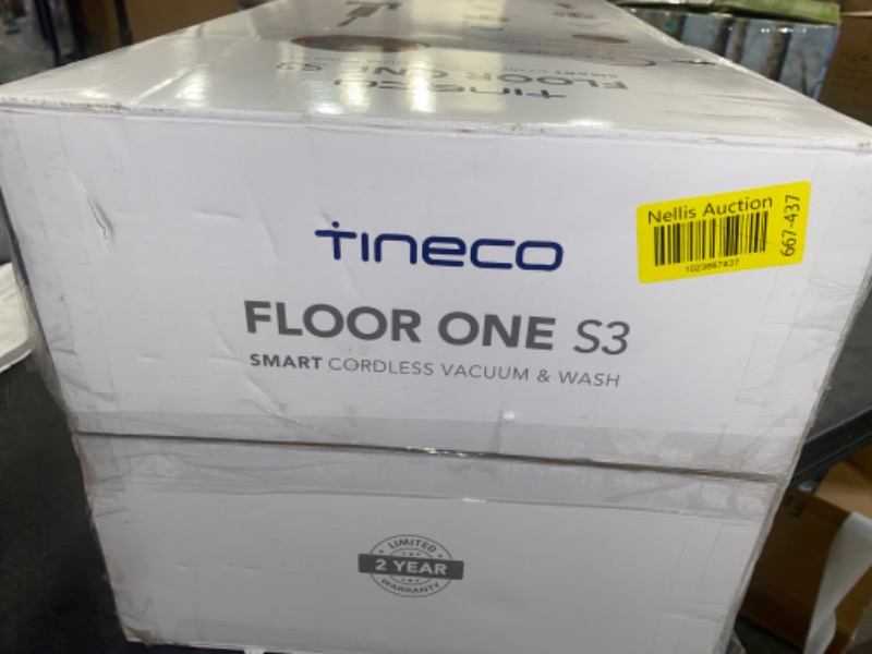 Photo 3 of Tineco Floor One S3 Cordless, Lightweight, Smart Wet/Dry Vacuum Cleaner