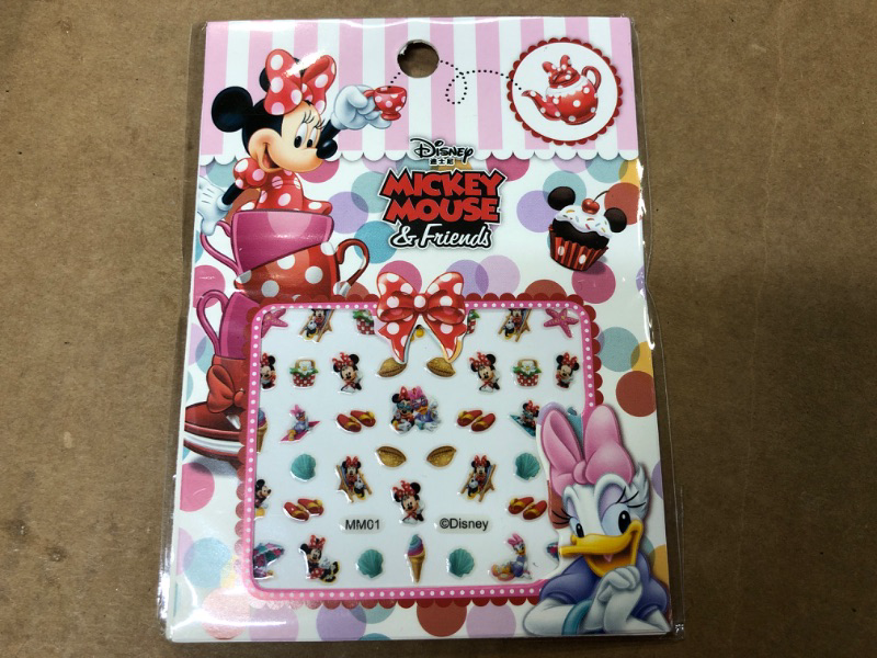 Photo 1 of Disney Minnie Mouse Nail Art Stickers 