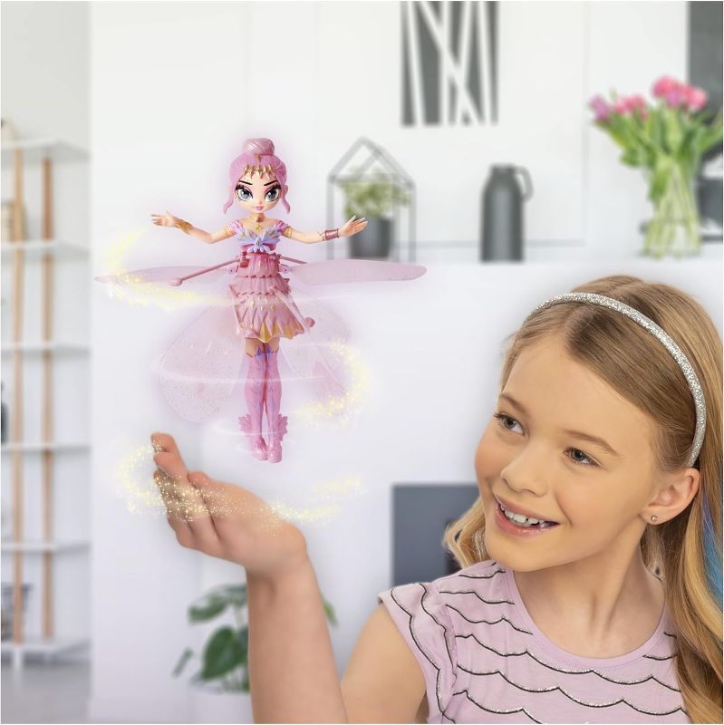 Photo 1 of Crystal Flyers Pink Magical Flying Pixie Toy Doll, Girls Gifts, Kids Toys for Girls Ages 6 and up