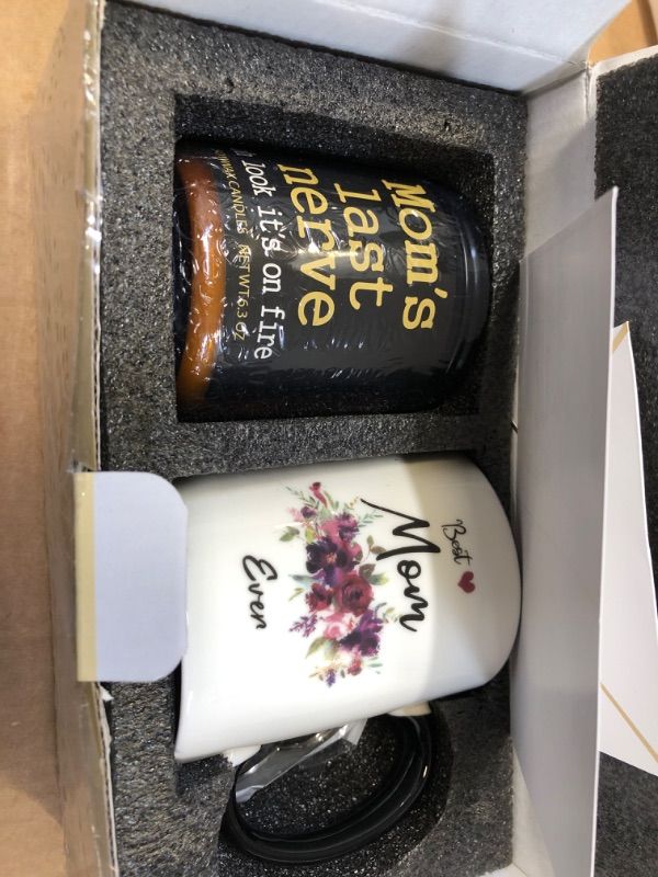 Photo 2 of 
Mothers Day Gifts, Best Mom Ever Coffee Mug and Candle Gifts Set, Birthday Gifts for Mom Mother