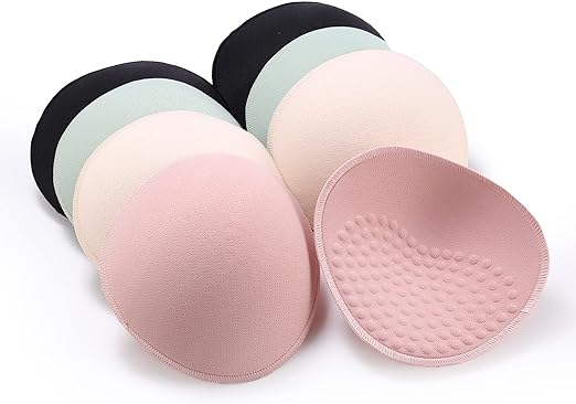 Photo 1 of Bra Pads Inserts, Chest Pad for Sports Bra, Bra Cups Inserts Sew Removable Bra Pads for Bikini & Swimwear