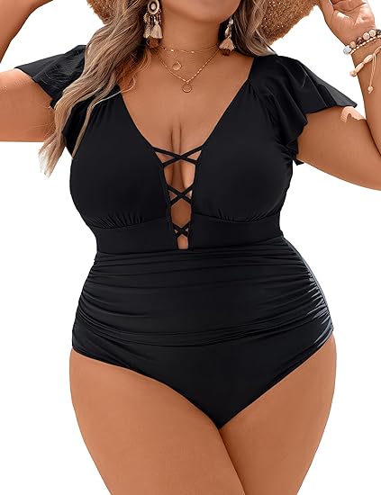 Photo 1 of BLOOMING JELLY ONE PIECE BATHING SUIT XXL