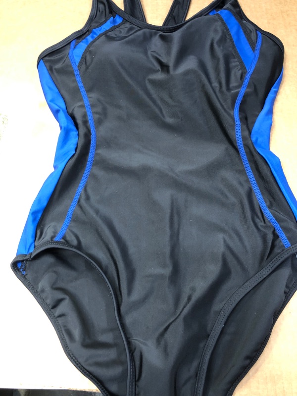 Photo 2 of BALEAF Women's Racerback Athletic One Piece Modest Bathing Suit 30