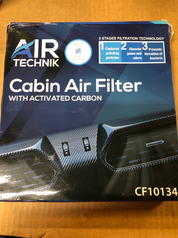 Photo 2 of AirTechnik CF11672 Cabin Air Filter w/Activated Carbon | Fits Mazda 3 2010-2013, 3 Sport 2010-2014 - BBM4-61-J6X