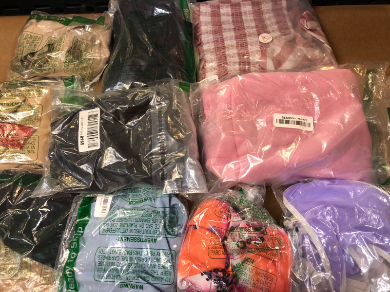 Photo 1 of BAG LOT OF MISC CLOTHES(SIZES VARIES)