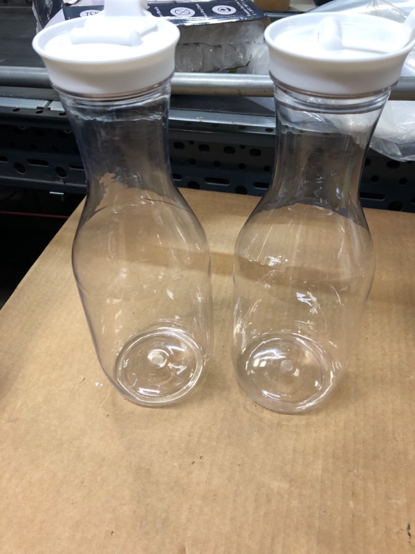 Photo 1 of 2pcs Plastic Bottles 