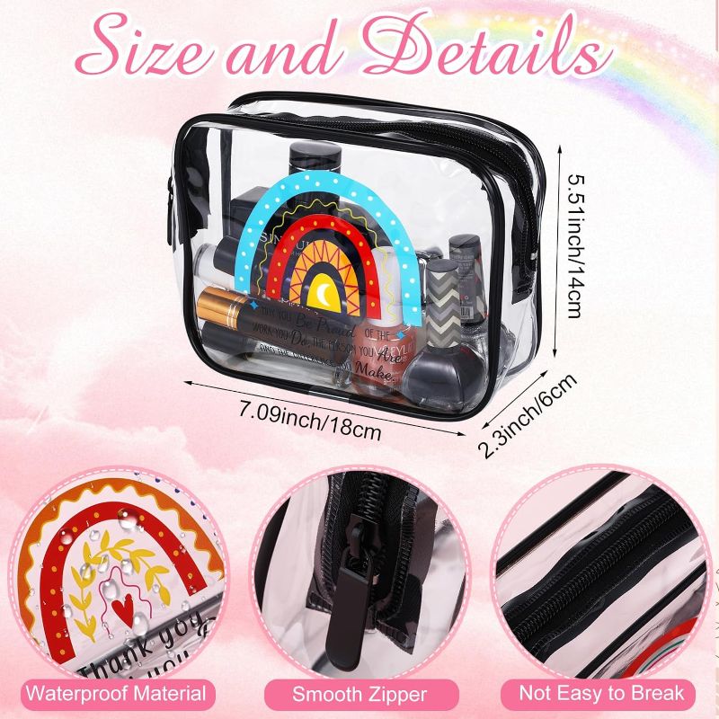 Photo 1 of  Rainbow Clear Makeup Bag  