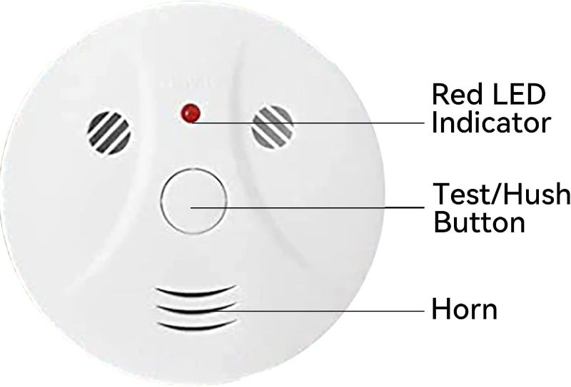 Photo 1 of  Combination Smoke and Carbon Monoxide Detector Battery Operated, 