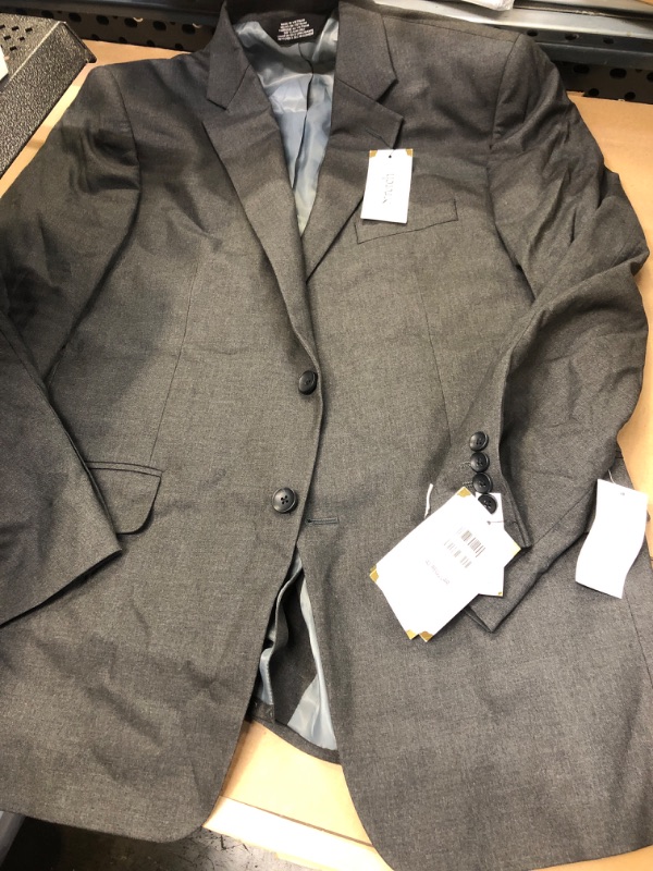 Photo 2 of 42r- Jacket only----J.M. Haggar Men’s Classic/Regular Fit Stretch Sharkskin Suit Jacket