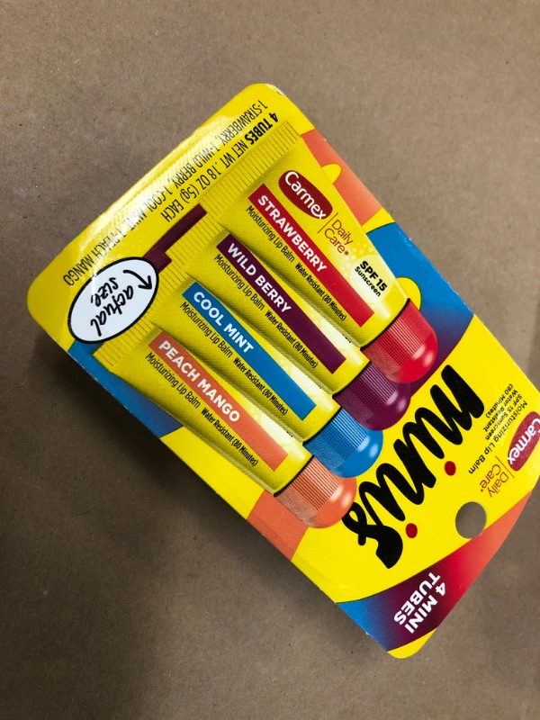 Photo 2 of Carmex Daily Care Minis - 4 Ct
