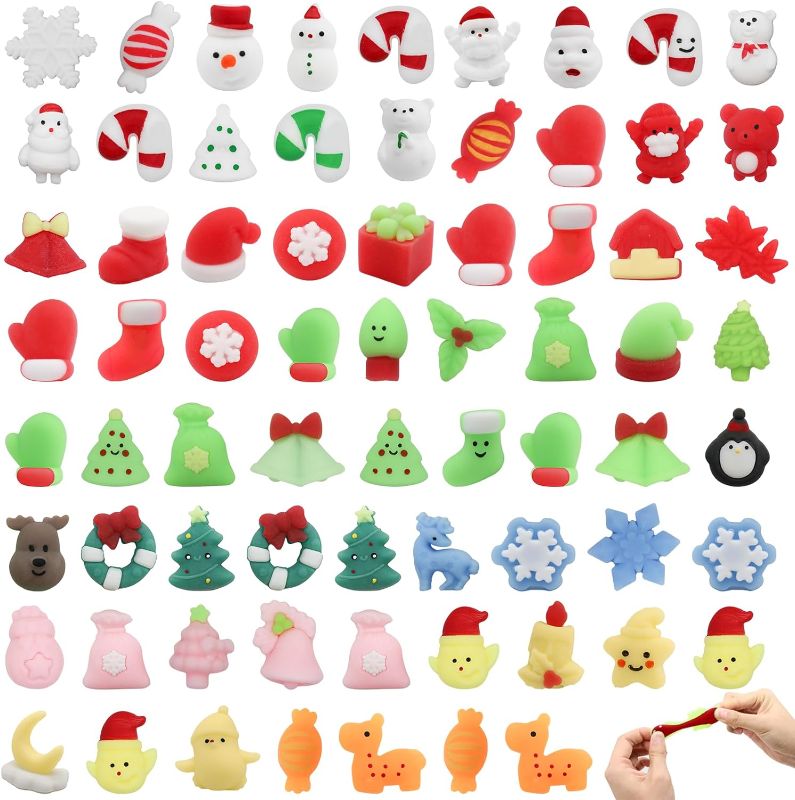 Photo 1 of 
70 PCS Christmas Mochi Squishy Toys Squishies Christmas Toys for Kids Girls Boys Toddlers Christmas Party Favors Stocking Stuffers Gifts,Christmas...