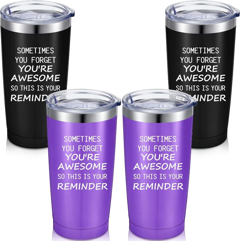 Photo 1 of 
Patelai Thank You Gifts Employee Appreciation Gifts Bulk 20 oz Teacher Thank You for Being Awesome Mug Tumblers with Straws for Teachers Retirement...