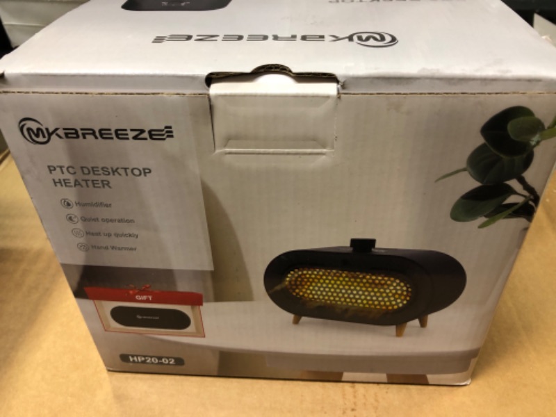 Photo 1 of MKBREEZE PTC DESKTOP HEATER
