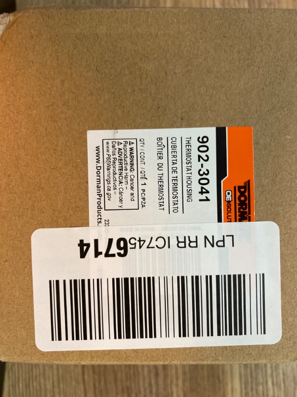 Photo 3 of Dorman 902-3041 Engine Coolant Thermostat Housing Assembly Compatible with Select Alfa Romeo/Dodge/Fiat Models
