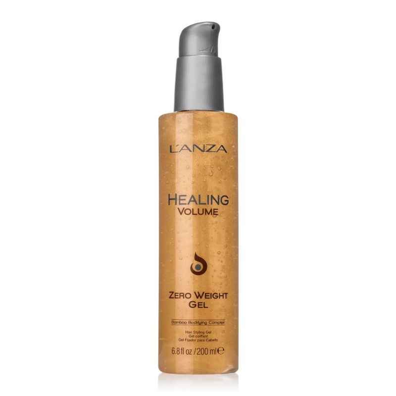Photo 1 of L'ANZA Healing Volume Zero Weight Gel, Dramatically Boosts Shine, Volume, and Thickness for Fine and Flat Hair, Rich with Bamboo Bodifying Complex and Keratin (6.8 Ounce)
