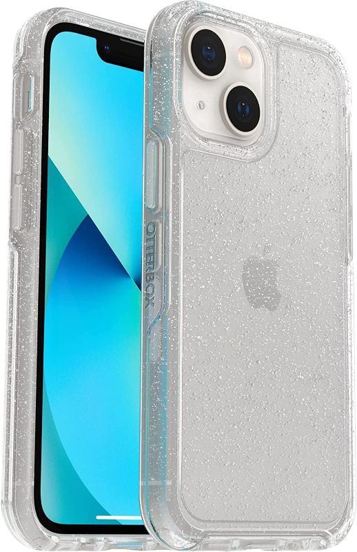 Photo 1 of OtterBox iPhone 13 mini & iPhone 12 mini Symmetry Series Case - STARDUST, ultra-sleek, wireless charging compatible, raised edges protect camera & screen
