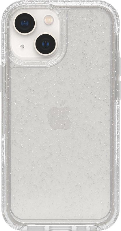 Photo 2 of OtterBox iPhone 13 mini & iPhone 12 mini Symmetry Series Case - STARDUST, ultra-sleek, wireless charging compatible, raised edges protect camera & screen
