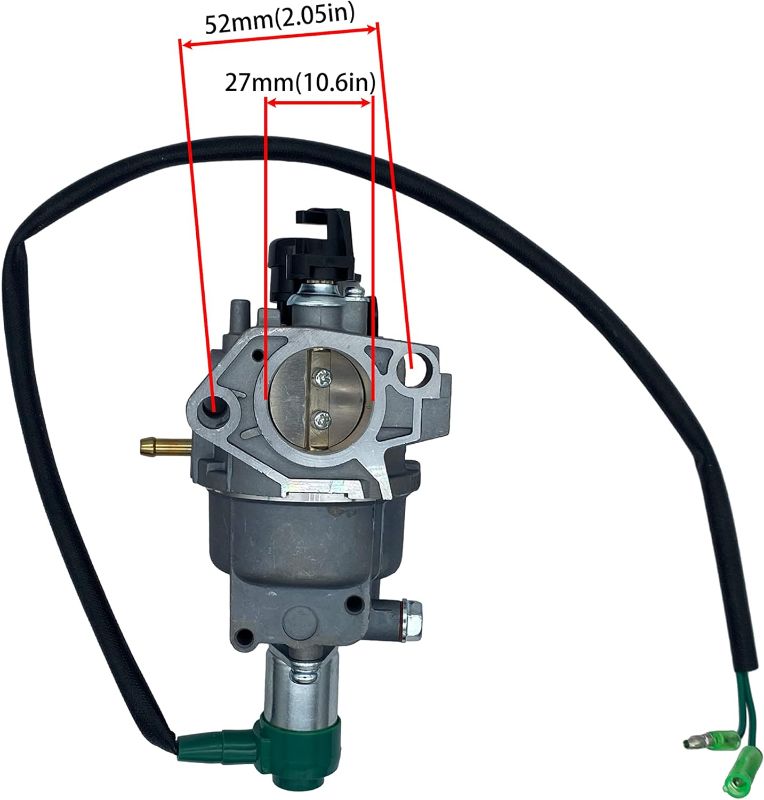 Photo 2 of YAMAKATO P27-1 139 Gasoline Auto Choke Generator Carburetor Kit OEM for Honda EB EM 5000 6500 Champion 41532 Powerhorse Gentron Duromax Westinghouse Generac Predator 8500 8750 9000 9500 Watt……
