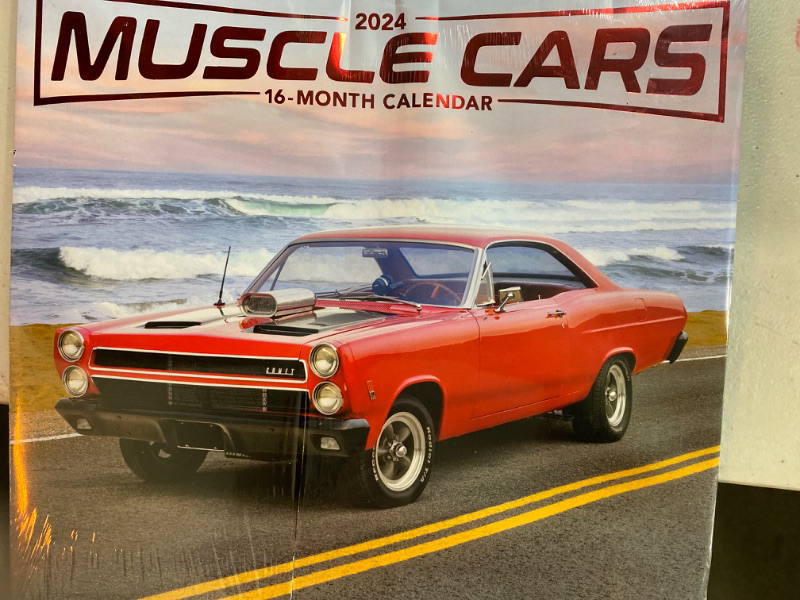 Photo 1 of American Muscle Cars 2024: 16-Month Calendar: September 2023 to December 2024 Calendar – August 15, 2023
