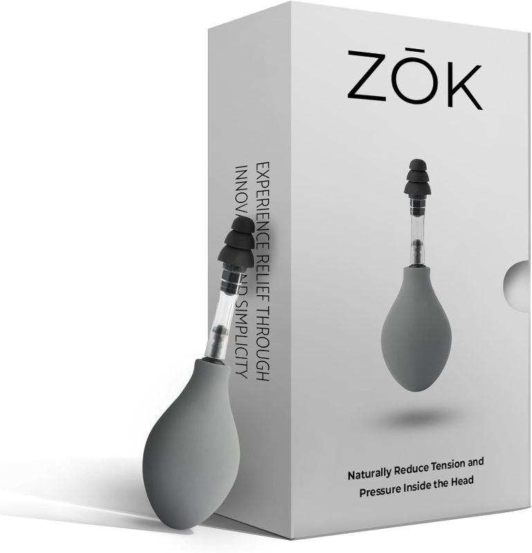 Photo 1 of Z?K: World’s First Consumer Migraine Product That Naturally Reduces Tension and Pressure from Headache and Migraine Symptoms Through Inner Ear Pressure Stimulation, White
