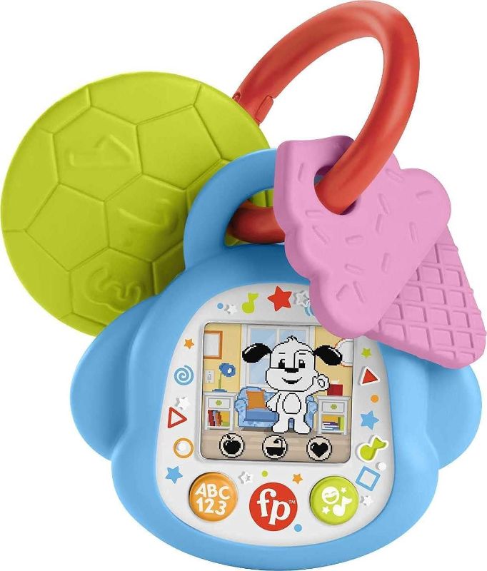Photo 1 of Fisher-Price Laugh & Learn Baby & Toddler Toy DigiPuppy Pretend Digital Pet with Music & Lights for Ages 6+ Months
