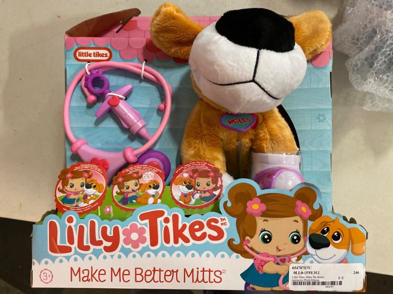 Photo 2 of Little Tikes Make Me Better Mitts Plush Interactive Pet from Lilly Tikes for Kids Ages 3 Years and Up
