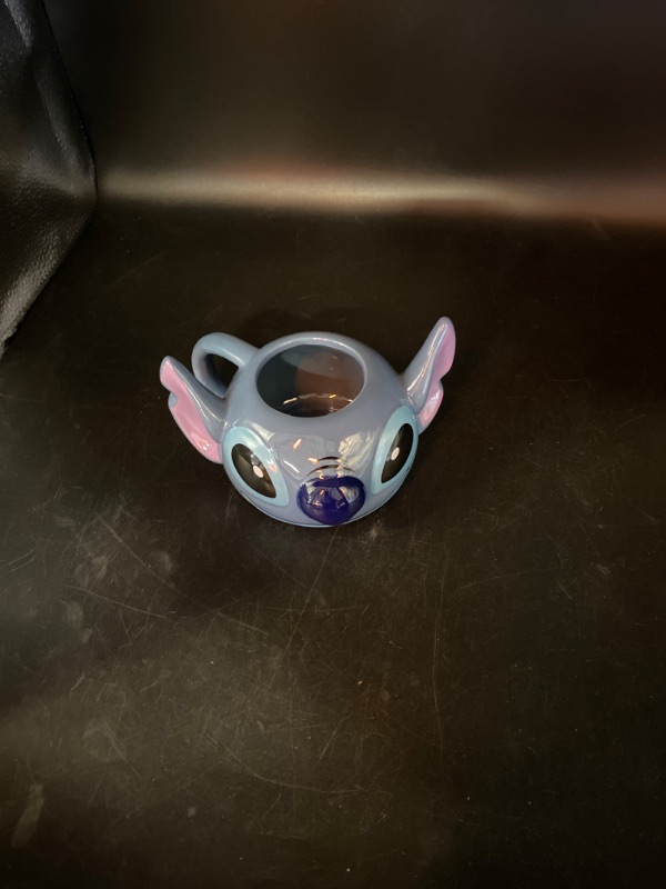 Photo 3 of Disney Stitch Ceramic Figural Coffee Mug
