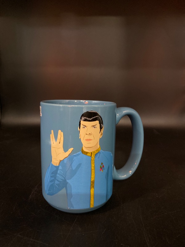 Photo 1 of CafePress Live Long And Prosper Mr Spock Mugs 15 oz (444 ml) Ceramic Coffee Mug
