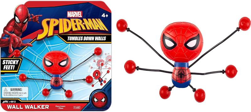 Photo 1 of JA-RU Spiderman Stretchy Window-Crawler (1 Unit) | Wall-Climber and Window Walker-Rolling Sticky Toys | Marvel Avengers Superhero Fidget Toys | Toys and Novelty Toys for Kids. 6812-1
