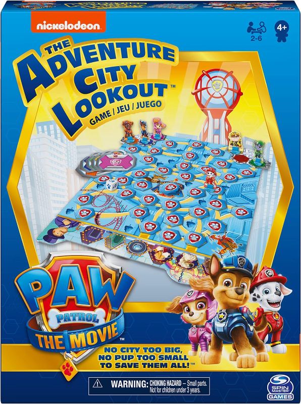 Photo 1 of Spin Master Games The Adventure City Lookout Game - The Child's Game for PAW Patrol: The Movie”, 6062265
