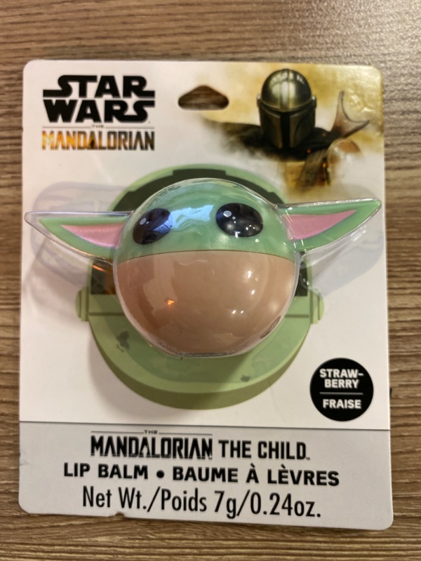 Photo 2 of Star Wars Baby Yoda Shaped Lip Balm