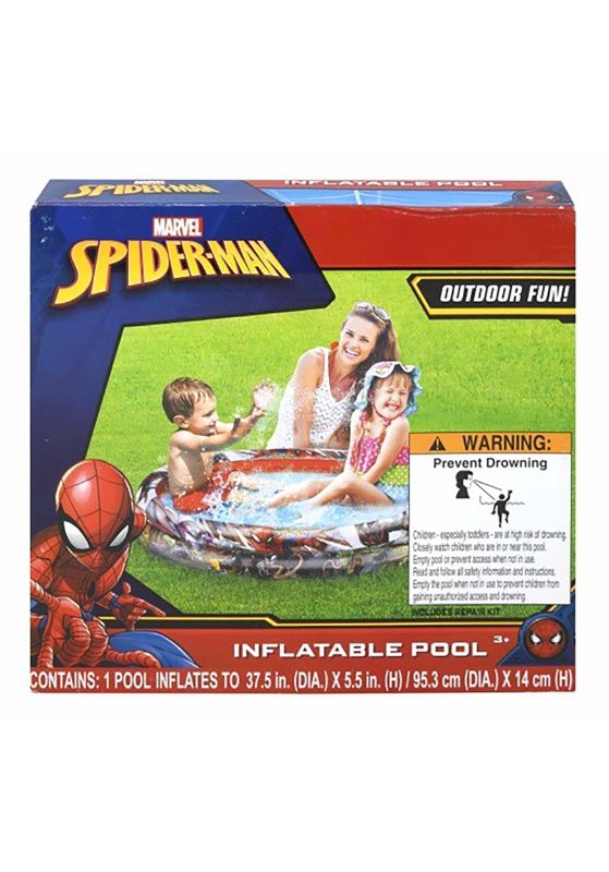 Photo 1 of Spiderman 2-Ring Inflatable Pool
