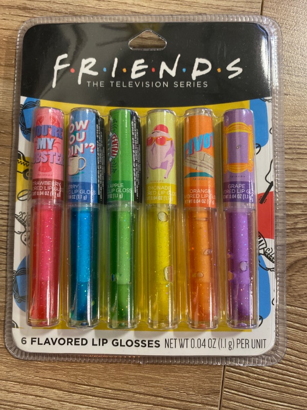 Photo 1 of Friends the TV show lipgloss set of 6