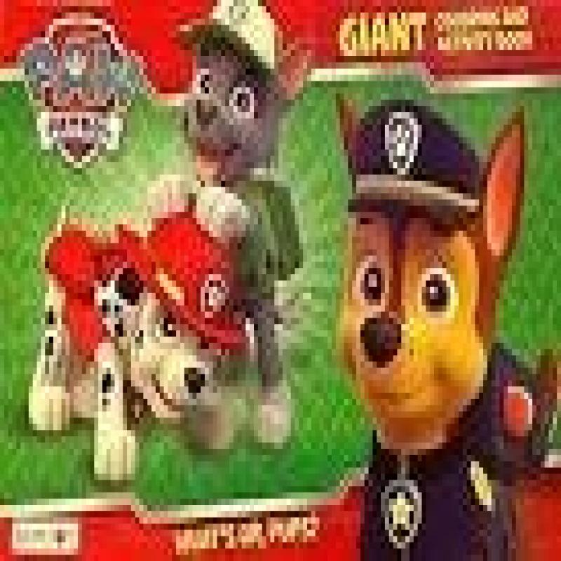 Photo 1 of Paw Patrol 'What's up, Pups?' Giant Coloring and Activity Book