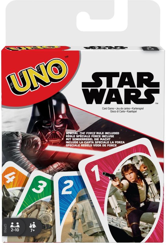 Photo 1 of UNO Star Wars Card Game for Kids & Family 2-10 Players Ages 7 Years & Older
