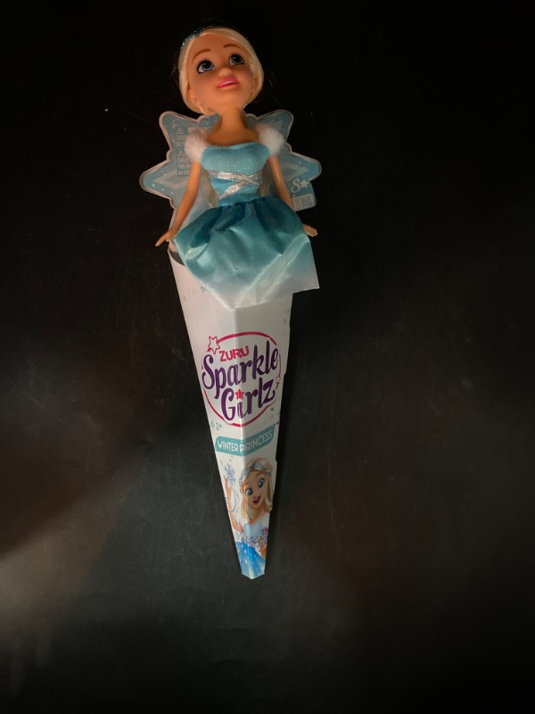 Photo 1 of Sparkle Girlz Winter Princess Doll in Teal
