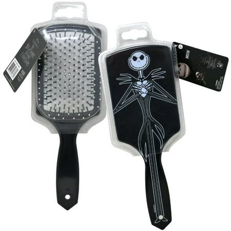 Photo 1 of Nightmare Before Christmas Paddle Brush for Hair - Jack Skellington Paddle Hair Brush for Men and Women Styling and Detangler Brush for Kids