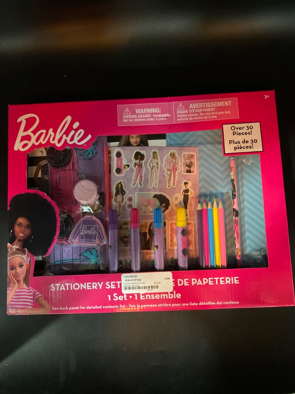Photo 1 of 30 pcs Barbie stationary set