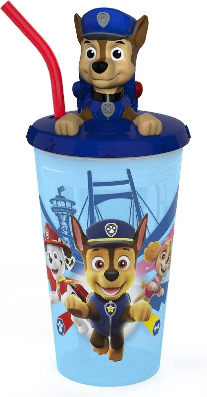 Photo 1 of Paw Patrol Water Bottle With Straw