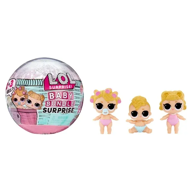 Photo 1 of LOL Surprise Baby Bundle Surprise with Collectible Dolls, Baby Theme, Twins, Triplets, Pets, Water Reveal, 2 or 3 Dolls Included, Girls Gift Ages 3+