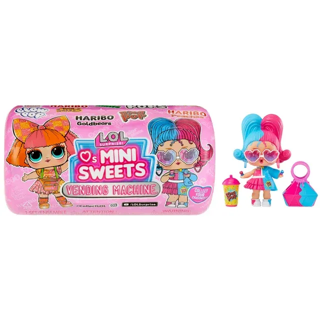 Photo 1 of LOL Surprise Loves Mini Sweets Series 3 Vending Machine with 8 Surprises, Accessories, Vending Machine Packaging, Limited Edition Doll, Candy Theme, Collectible - Gift for Girls Age 4+