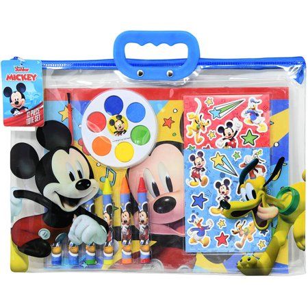 Photo 1 of Mickey 12pc Stationery in Zipper Tote Set
