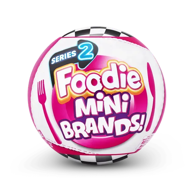 Photo 2 of 5 Surprise Foodie Mini Brands Series 2 Capsule Novelty & Gag Toy by ZURU
