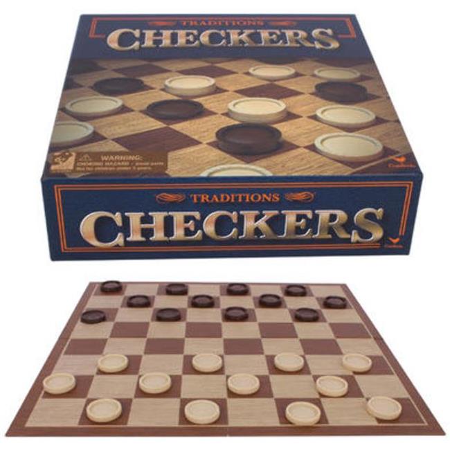Photo 1 of Traditions 2267485 Checkers Set Board Game - Case of 30