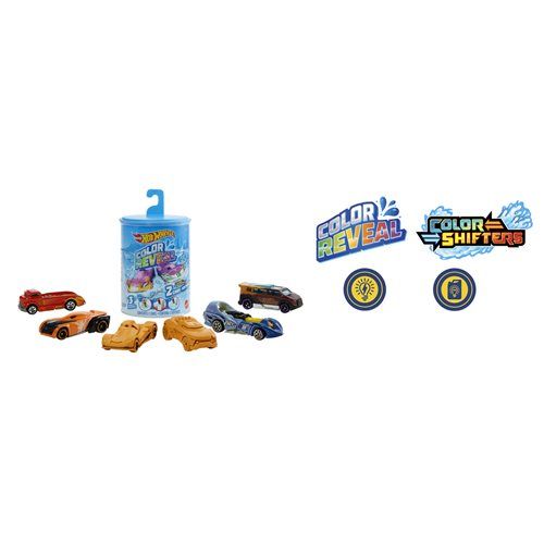 Photo 1 of Hot Wheels Color Reveal Set of 2 Vehicles with Surprise Reveal & Color-Change Feature