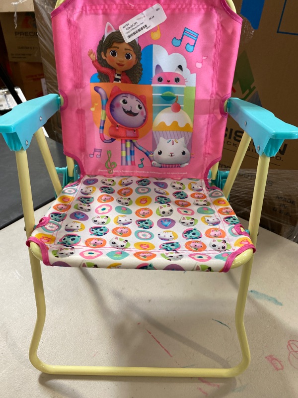 Photo 1 of Idea Nuova Kids Outdoor Beach Chair, Gabby's Dollhouse
