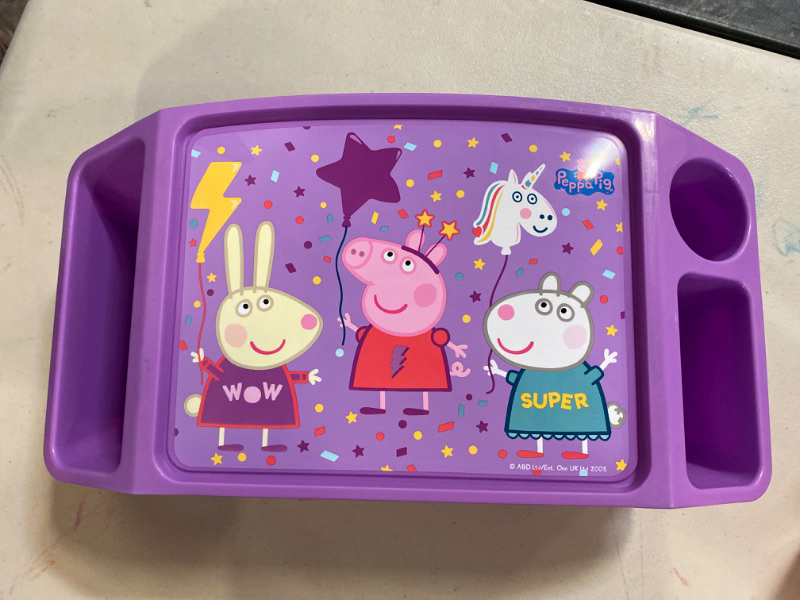 Photo 1 of peppa pig activity tray