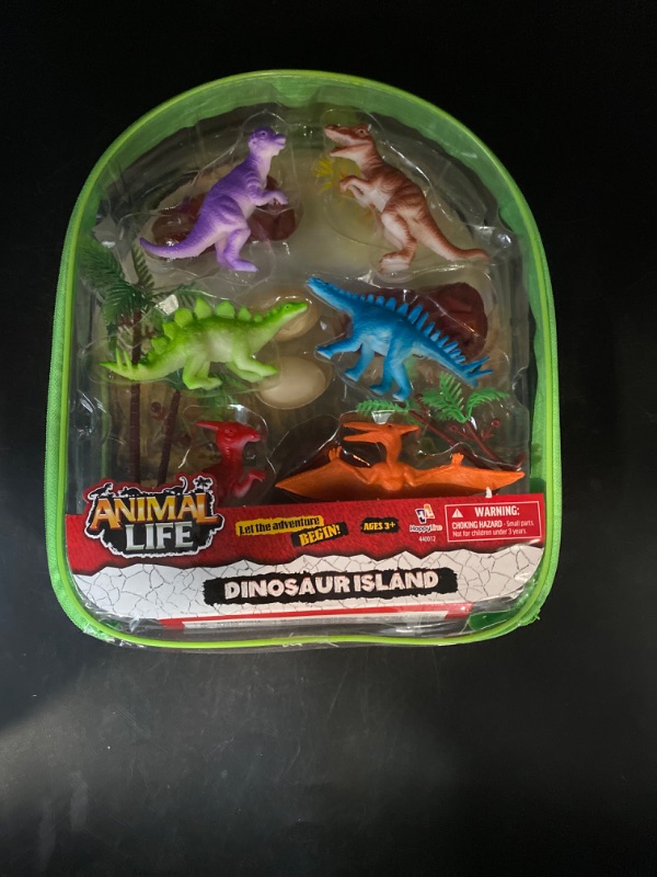Photo 1 of Kids Dinosaur Figures Toys, 7 Inch 12 Pack Jumbo Plastic Dinosaur Playset, STEM Educational Realistic Dinosaur Figurine for Boys Girls Toddlers
