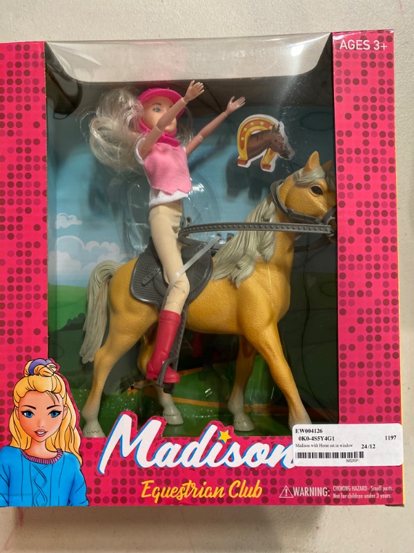 Photo 1 of Madison doll with horse