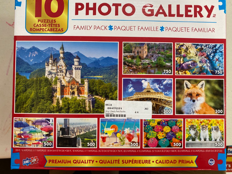 Photo 1 of 10 pack puzzles